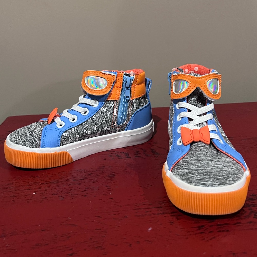 Blippi exclusive! Toddler size 10 high top sneaker